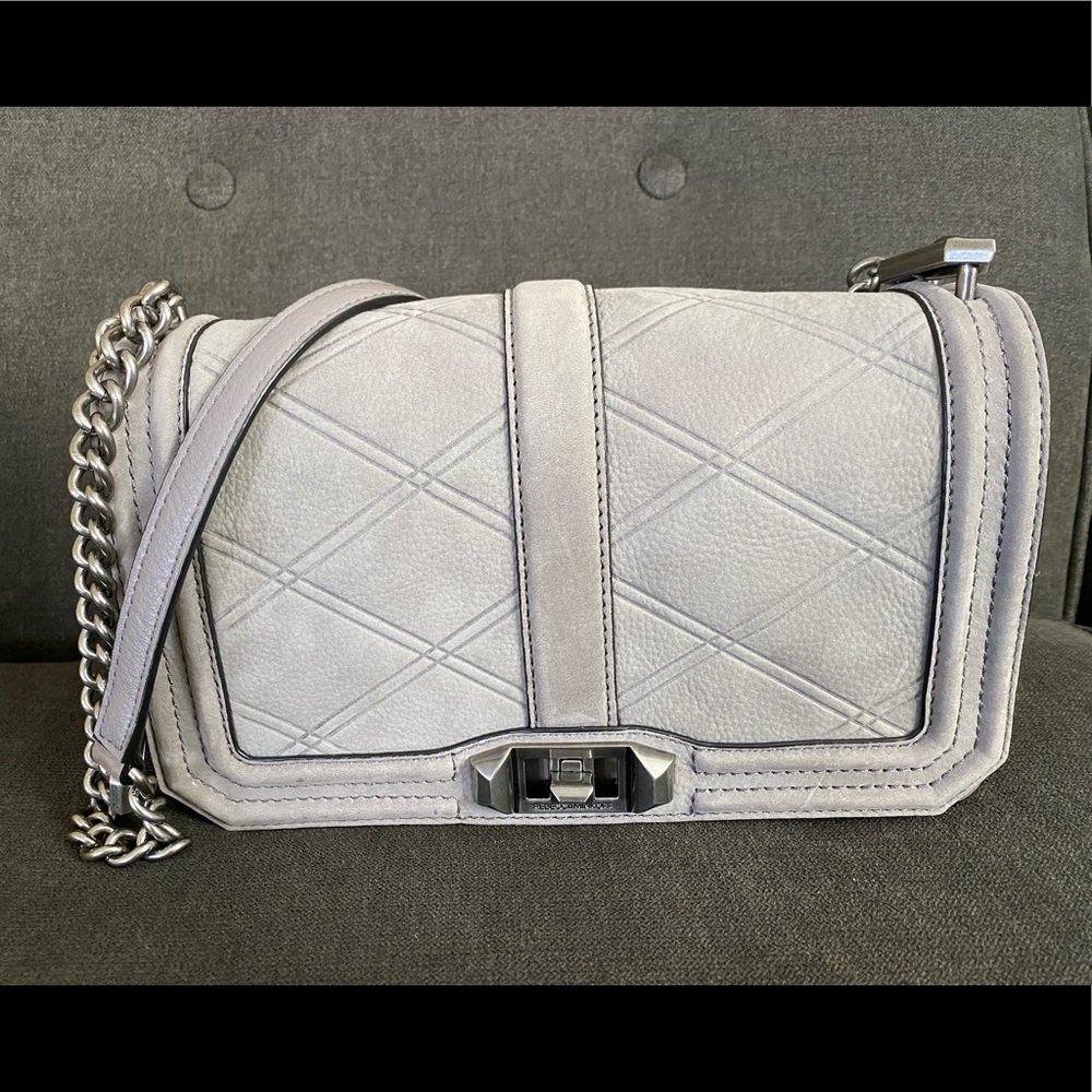 Rebecca Minkoff Embossed Love Crossbody